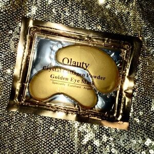 🏆👀 Luxurious Golden Crystal Collagen Eye Mask (Firm, Brighten, Fade Lines)